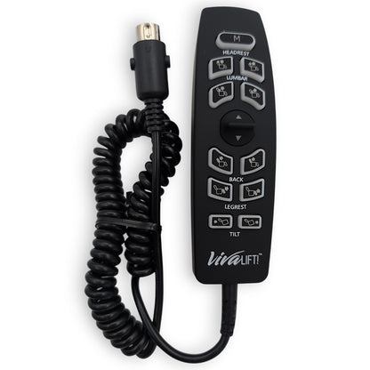 front, also shows the remotes cable