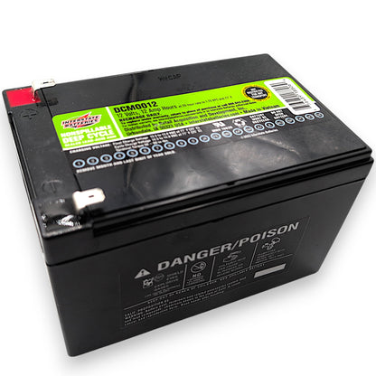 Interstate Battery DCM0012  | Upgrades BATLIQ1013, MBE-BATT1212-F2, MKB-ES12-12, PSB-BATT