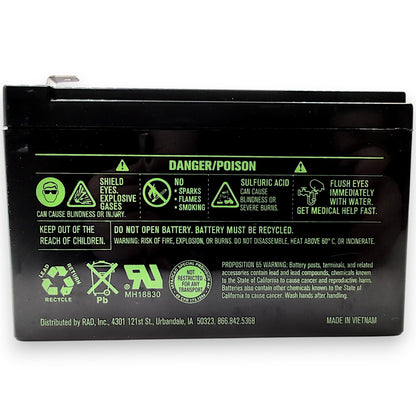 Interstate Battery DSL1104 | Upgrades BATLIQ1013, MBE-BATT1212-F2, MKB-ES12-12, PSB-BATT