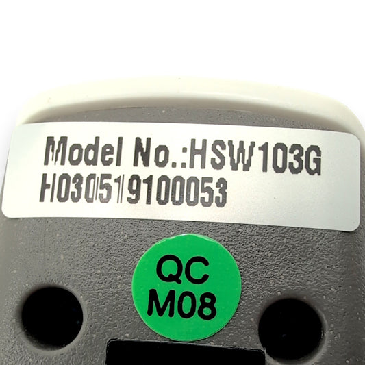 Pride Mobility Lift Chair Remote | ELEASMB7120027 | HSW103G | 2 Button | 5 Pin Connector