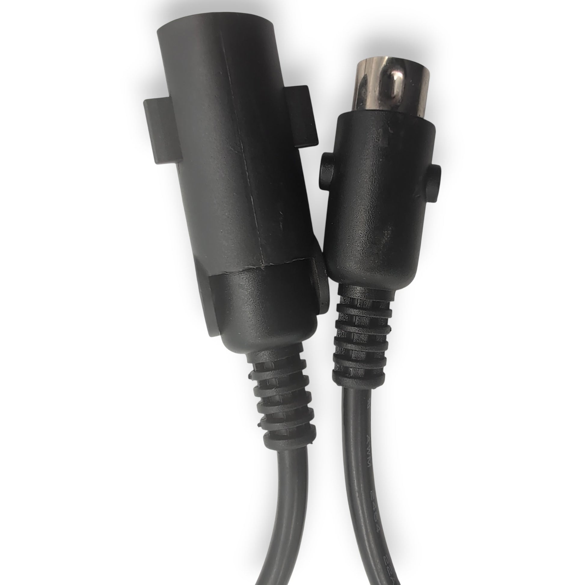 top of both connectors