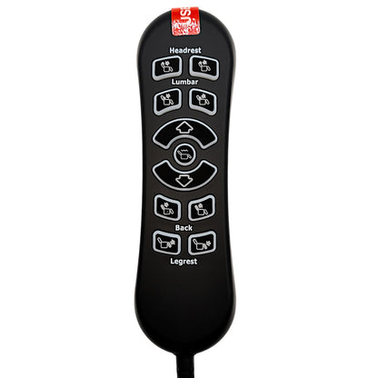 Furniture Of America Lift Chair Remote 11 Button, USB, 5 Pin Replacement