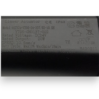 Shows model number: 45ZY24-YT06-24-337.92-10.5H