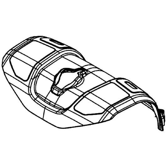 Golden Technologies MBB-0019 Body Component, Front Shroud Black