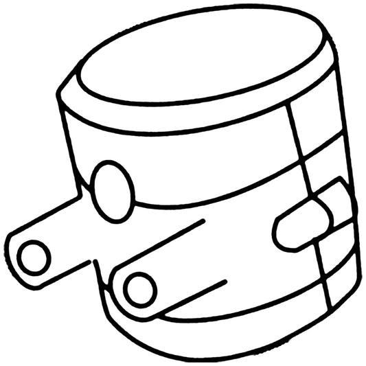 Golden Technologies MBH-BZ-THLB-3 Tiller Headlight Bracket Mounting Block 3-Wheel Buzz