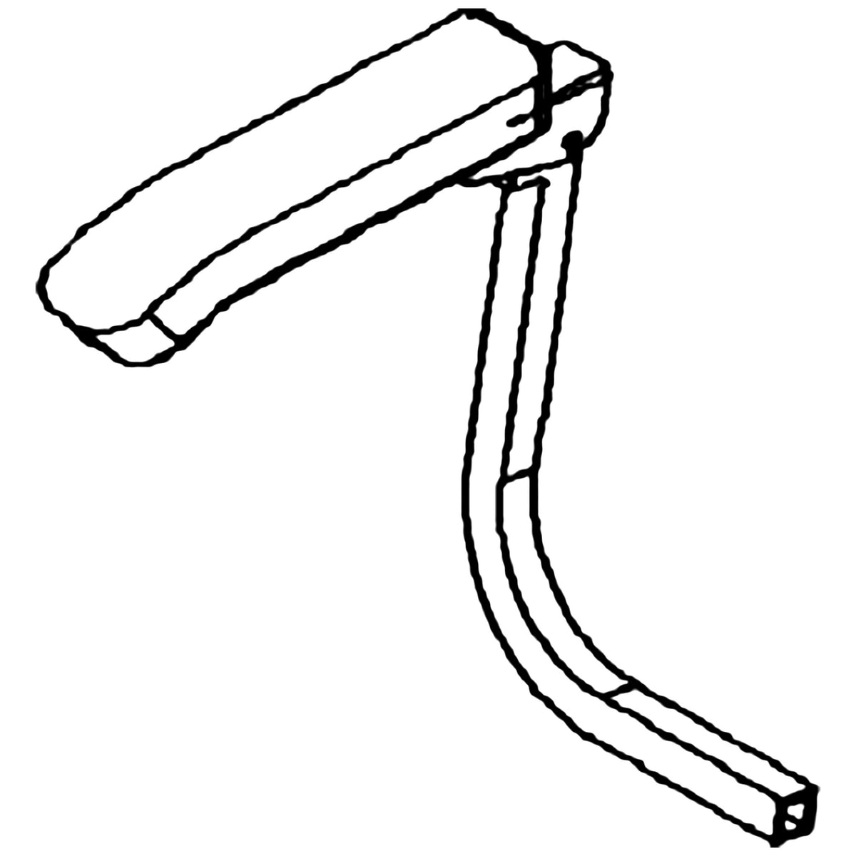 Golden Technologies MBX-SMB-RAA Right Armrest Assembly With Arm Pad