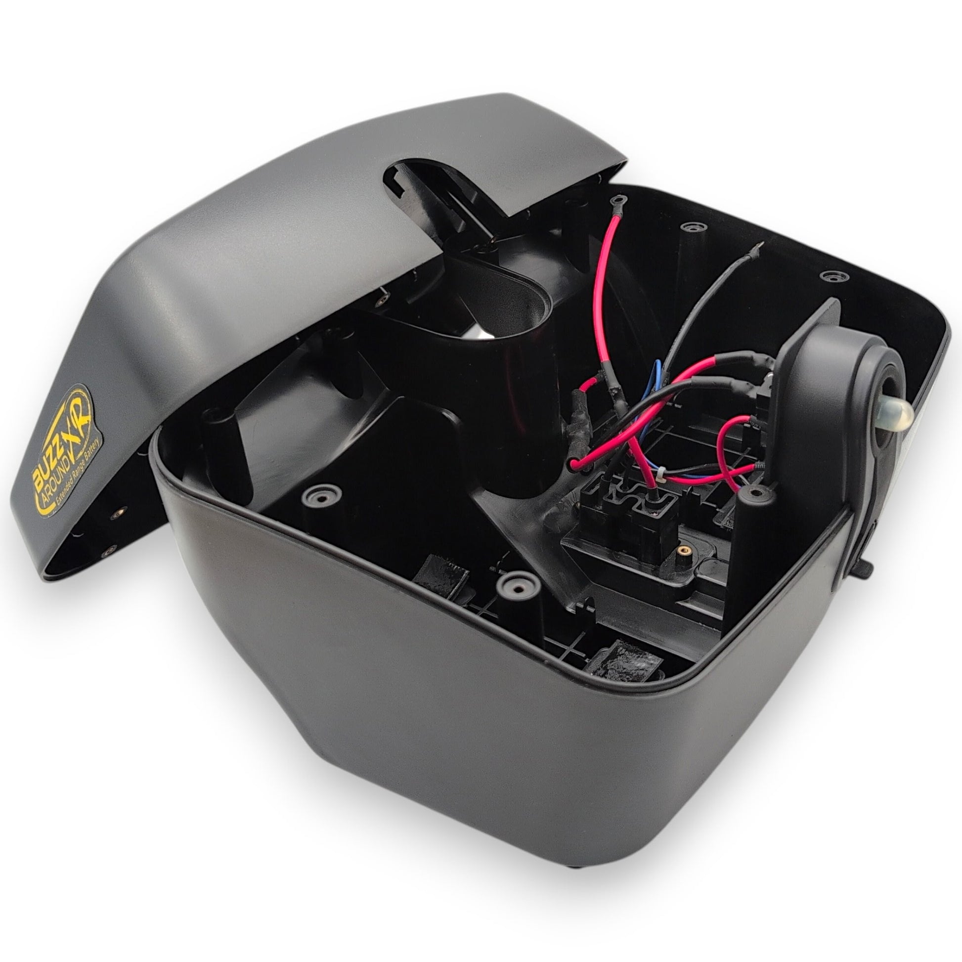 battery box with the lid removed