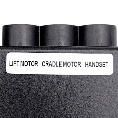 Labels for, Lift Motor, Cradle Motor, and Handset