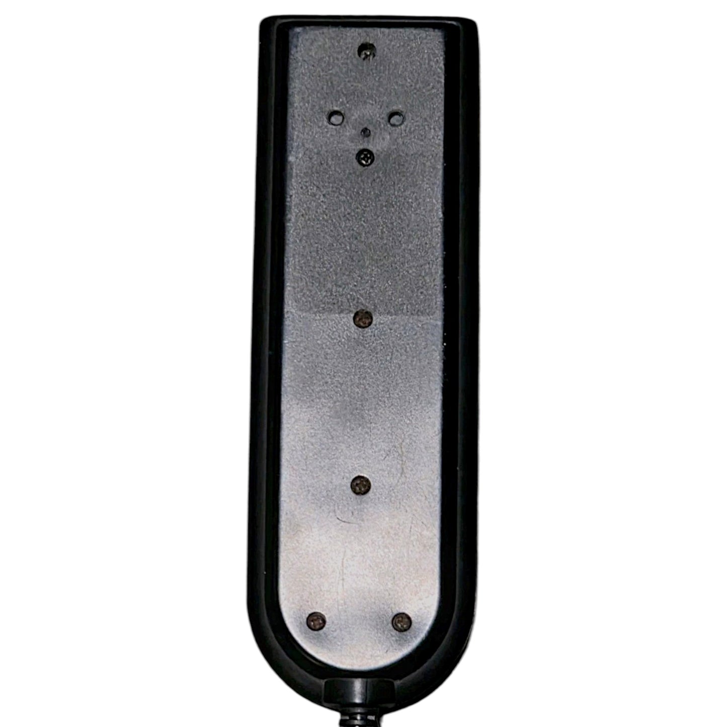 Back of the remote hand control