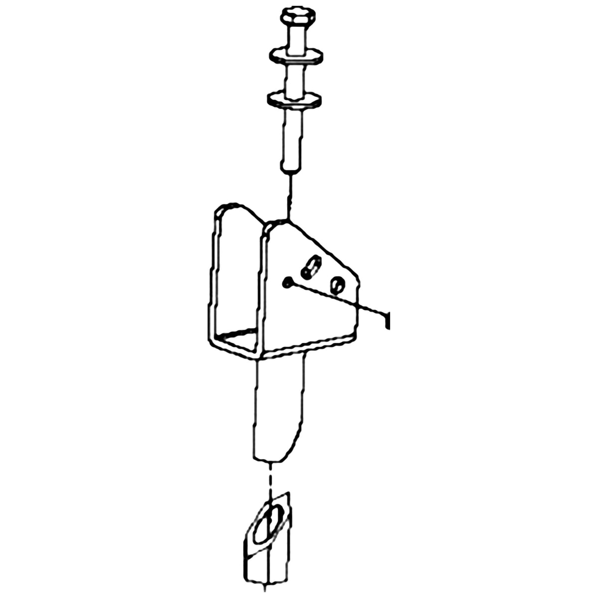 Golden Technologies 1SAX09007 Yoke, Tiller Assembly For Companion parts diagram