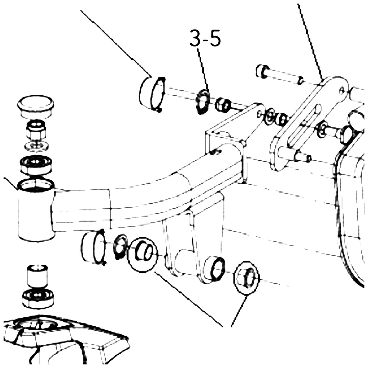 Golden Technologies 3001419019 Ring, Snap For Compass parts diagram