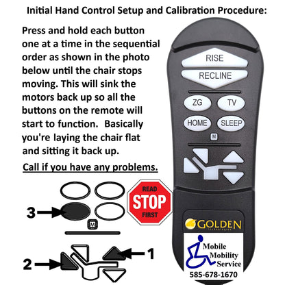 Golden AutoDrive 3.0 Hand Control ZKAD-6 | MaxiComfort Remote