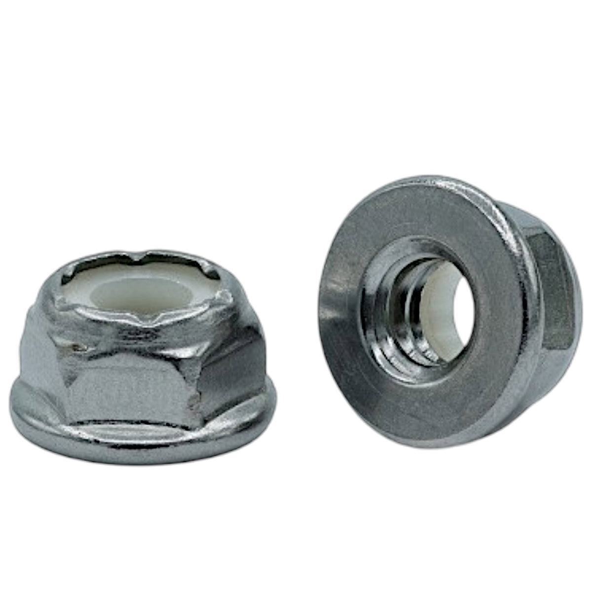 Golden Technologies 1/4-20 Nylon Lock Nut Flange BB5603