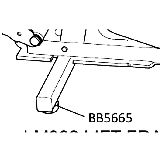 Golden Technologies BB5665 Glide Plastic For Wall Hugger Frame service manual diagram