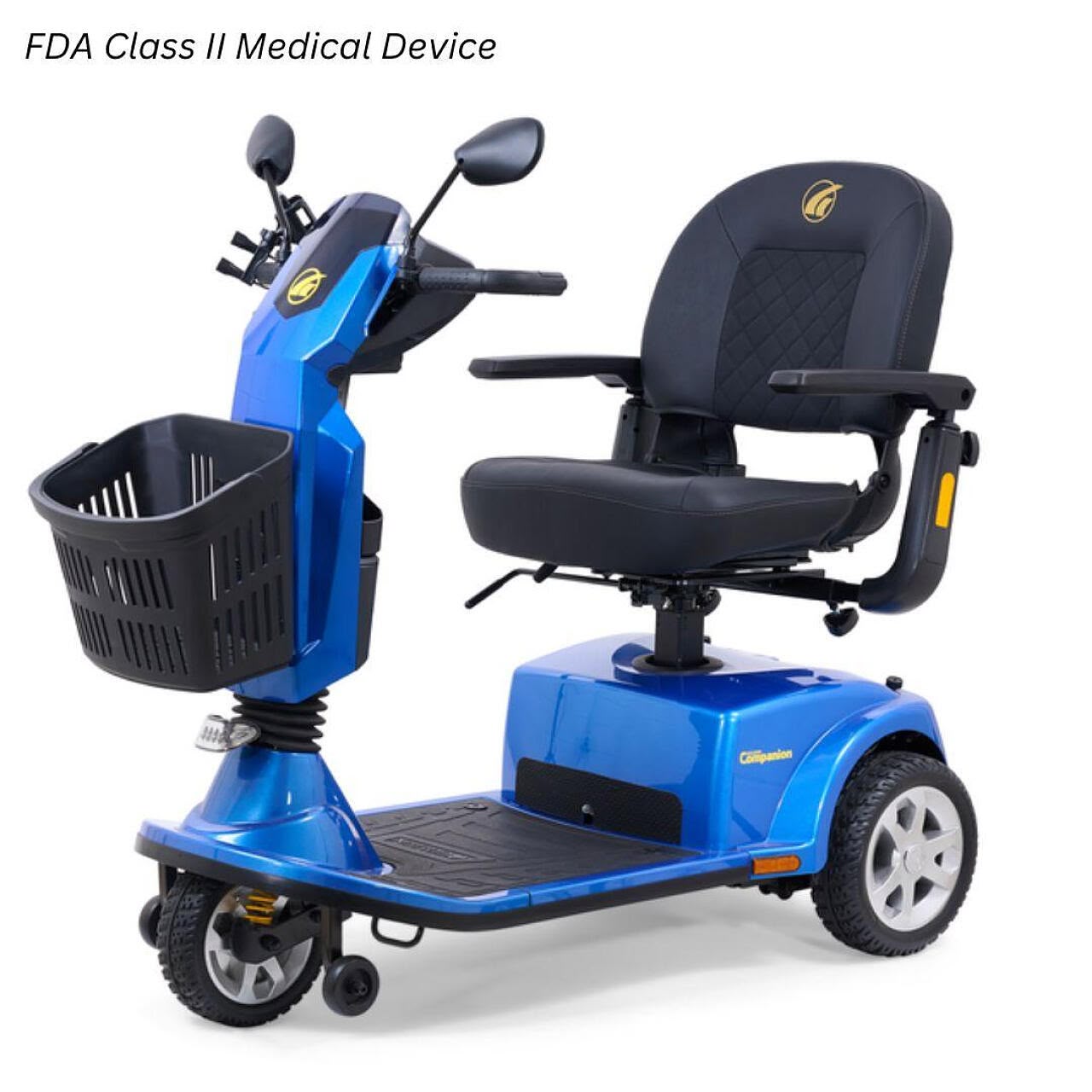 Golden Technologies Companion 3-Wheel Scooter (GC340) | Full-Size Mobility