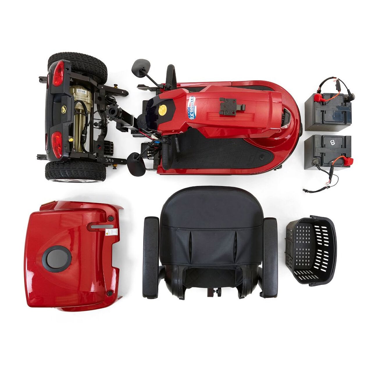 Golden Technologies Companion 3-Wheel Scooter (GC340) | Full-Size Mobility