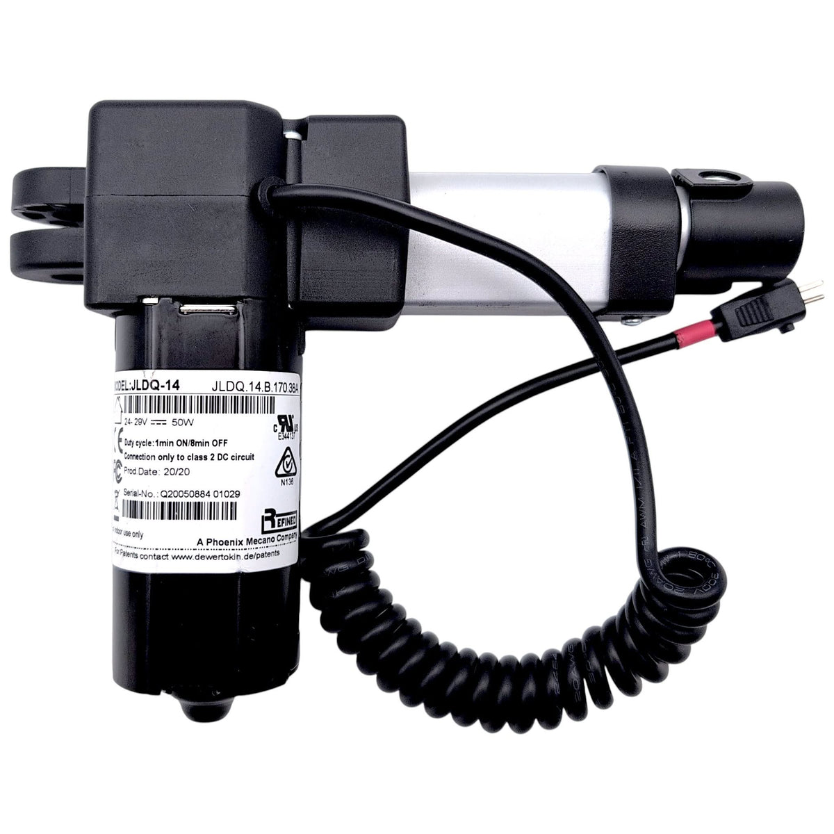 Refined Okin JLDQ-14 Power Lift Chair Actuator Motor (JLDQ.14.B.170.38A)