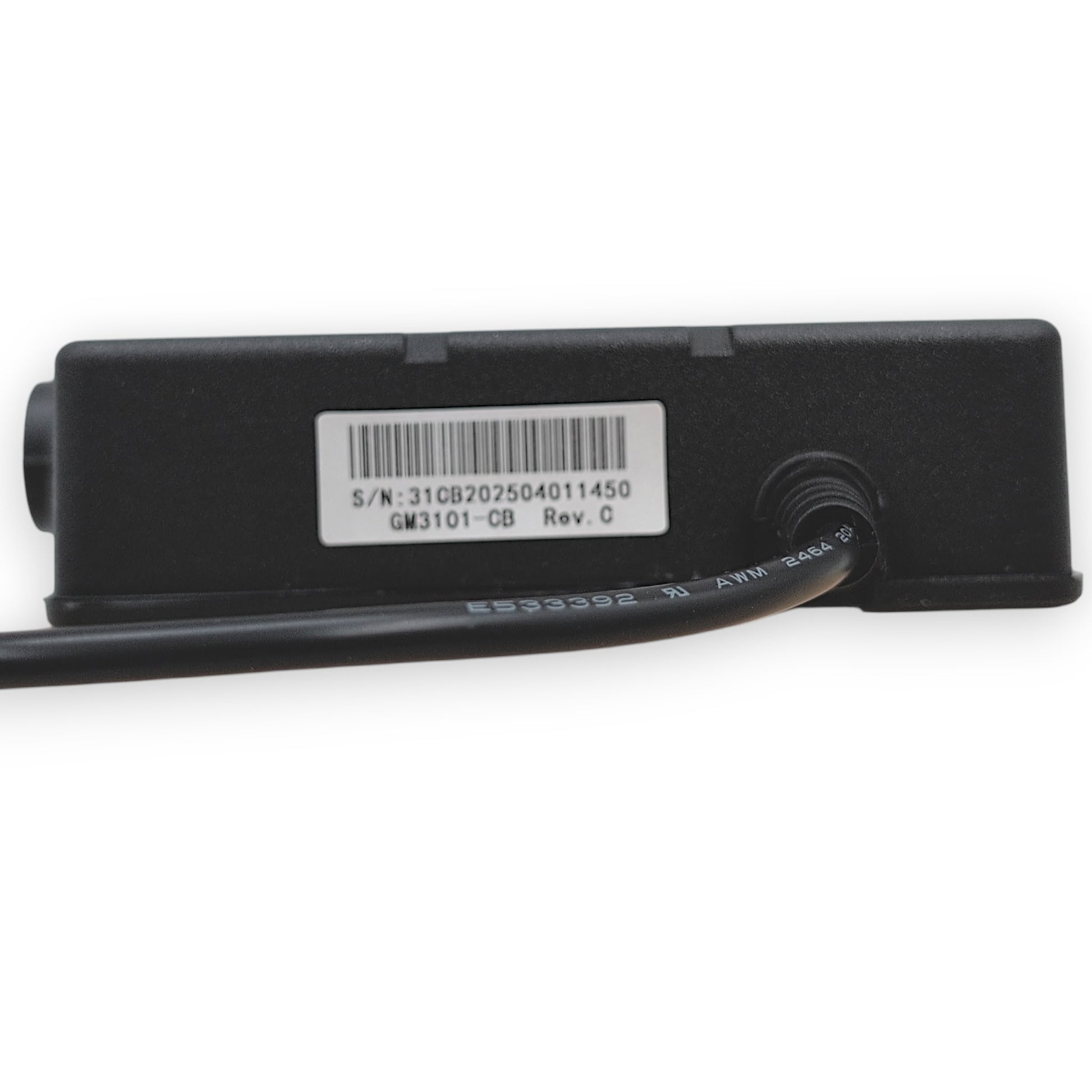 left side with part number label