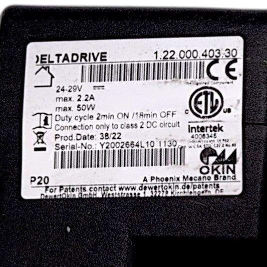Golden Technologies Lift Chair Motor GMOKI-28W / 1.22.000.403.30