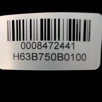 product label from the back of the remote