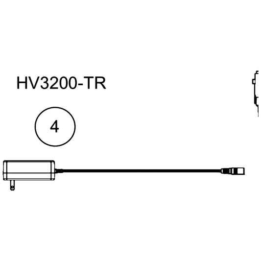 Golden Technologies HV3200-TR Heat Massage Transformer HV3200 service manual diagram
