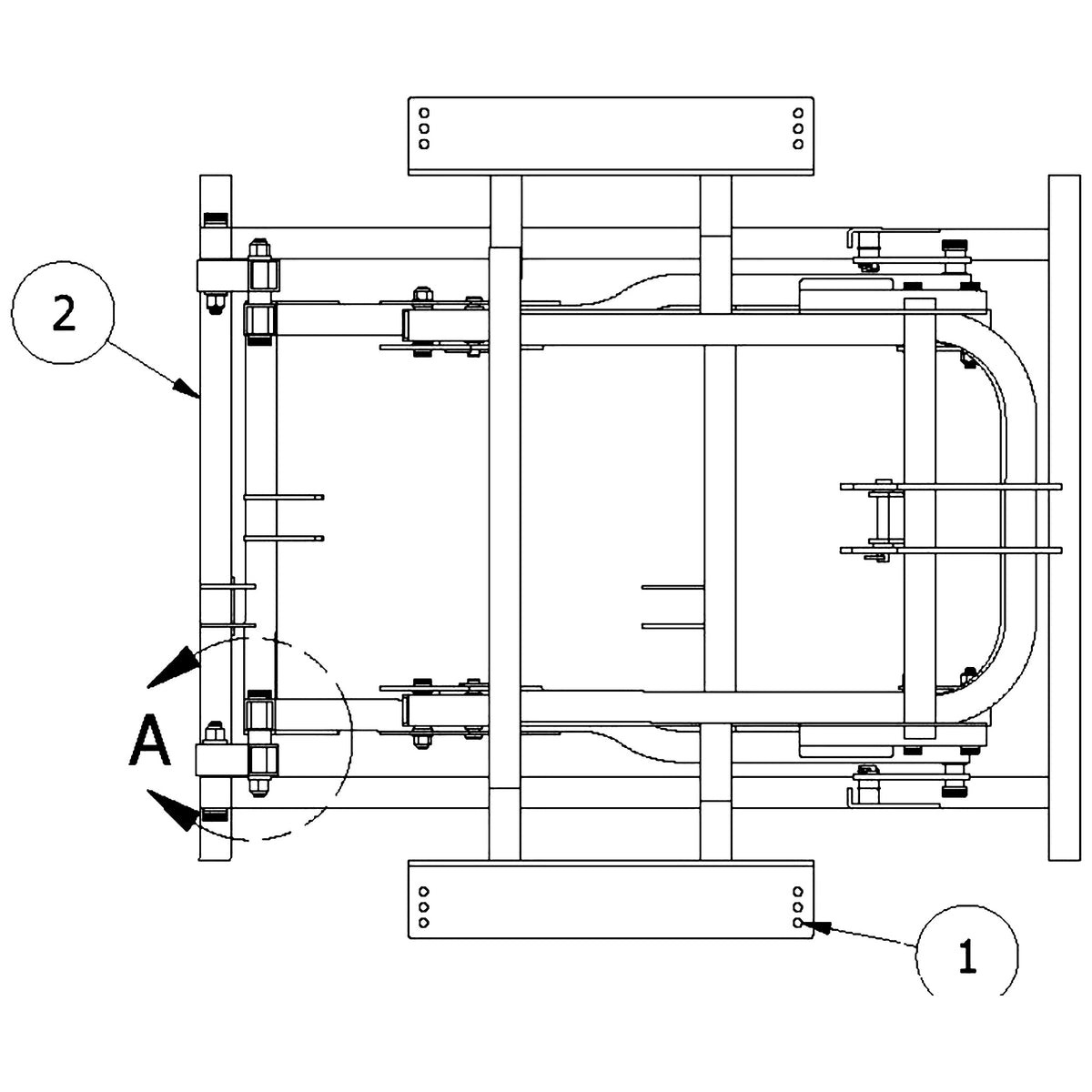 Golden Technologies LM5124 Lift Frame With Tilt service manual diagram