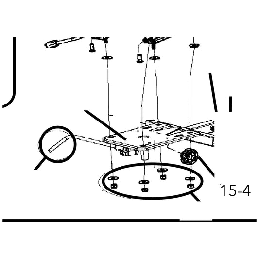 Golden Technologies MBA-COKAWA Knob, Arm Width Adjustment parts diagram