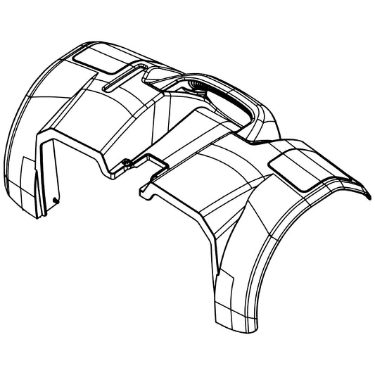 Golden Technologies MBB-0016 Body Component, Rear Shroud Black