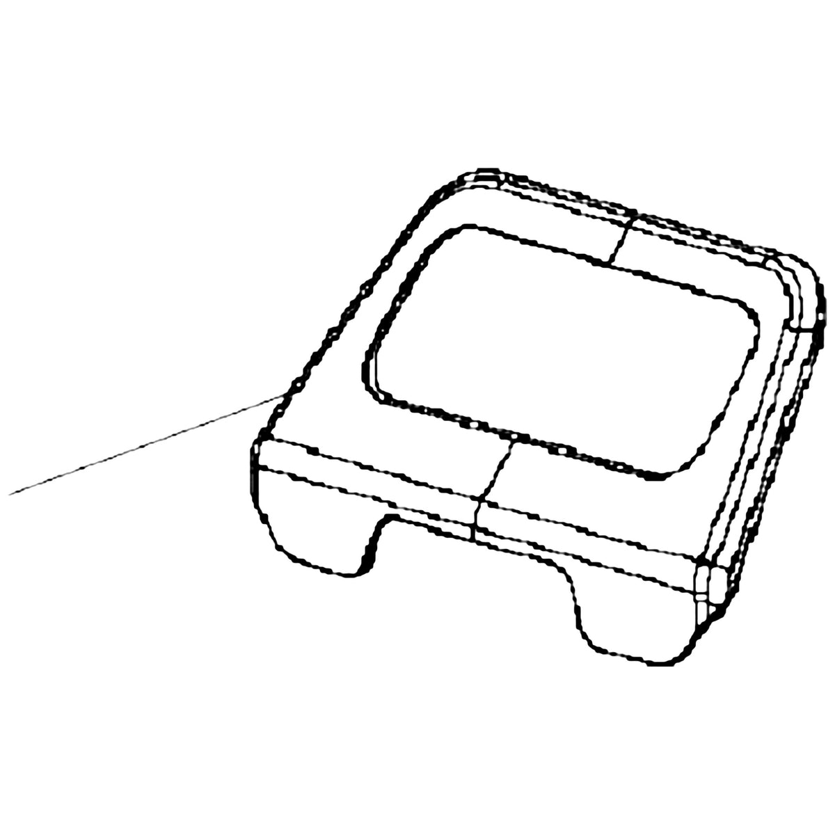 Golden Technologies MBB-162B-BBCP-BL2 Shroud, Battery Box Blue2 Colored Plastic With Screws parts diagram