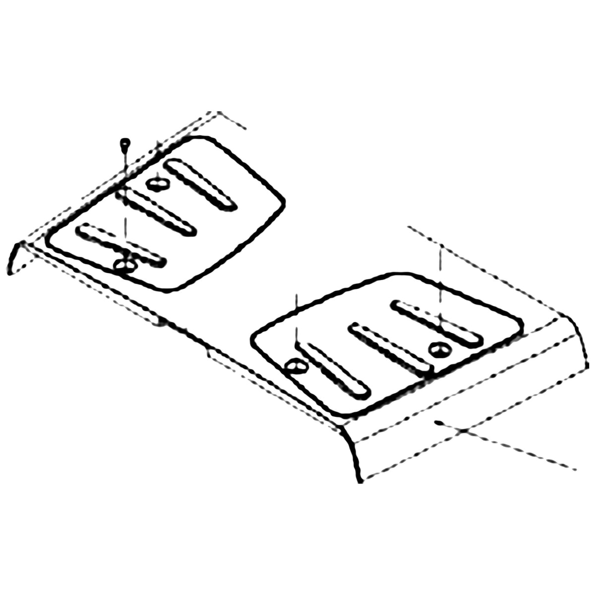 Golden Technologies MBB-BZ07-DECK Deck parts diagram