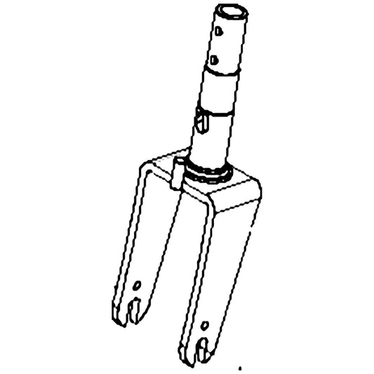 Golden Technologies MBB-BZ7-FFA Front Fork Assembly W/ Hardware 107D, 117D, 117H