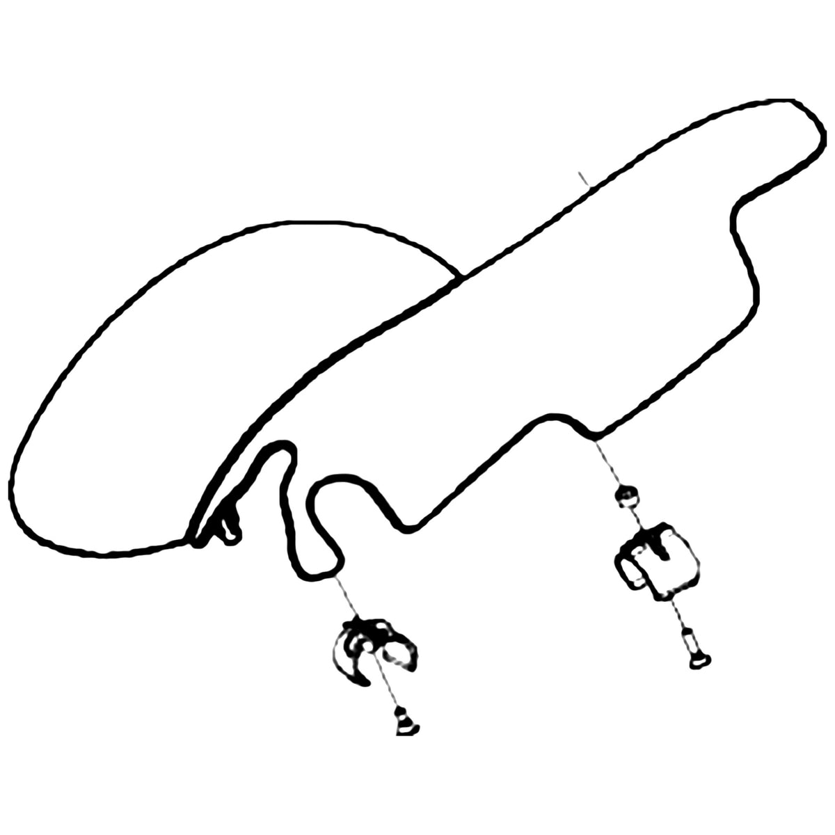 Golden Technologies MBB-COBRFF Fender, Blue Right Front(snap-on, After CW07I0001) For Compass parts diagram