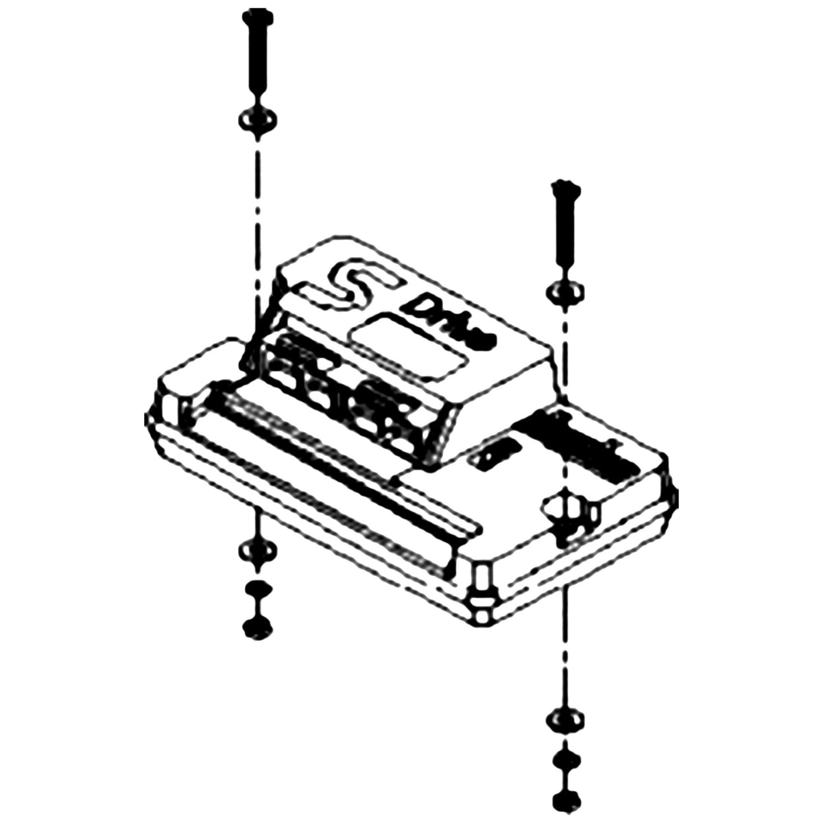 Golden Technologies MBC-541D-SDMODULE Controller S-drive parts diagram