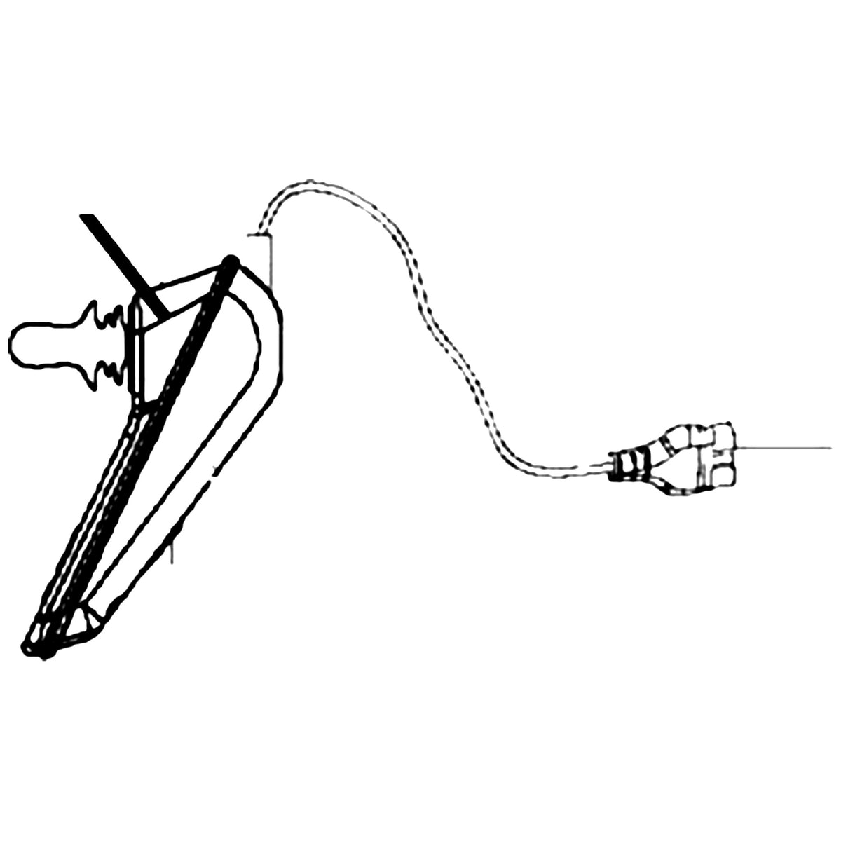 Golden Technologies MBC-DYNSJ1 Joystick, Dynamic Shark REMD Drive(black, No Cable, Pushbutton Controls) parts diagram