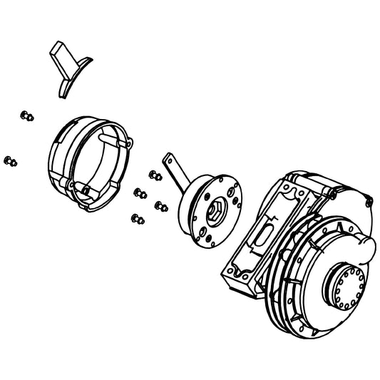 Golden Technologies MBD-0001 Right Motor Assembly