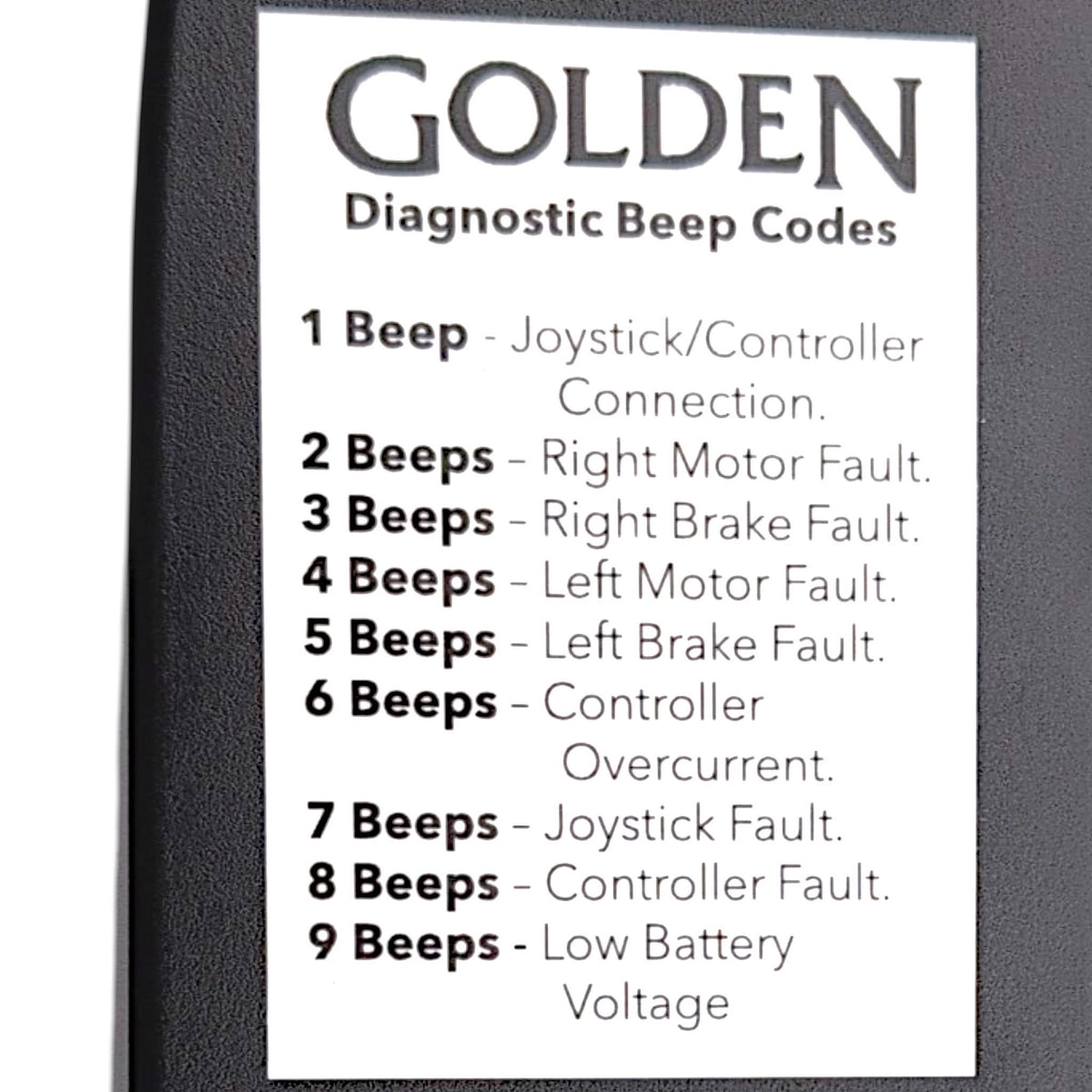 Golden Technologies Cricket Lithium Battery 24V 12Ah (MBE-0054)