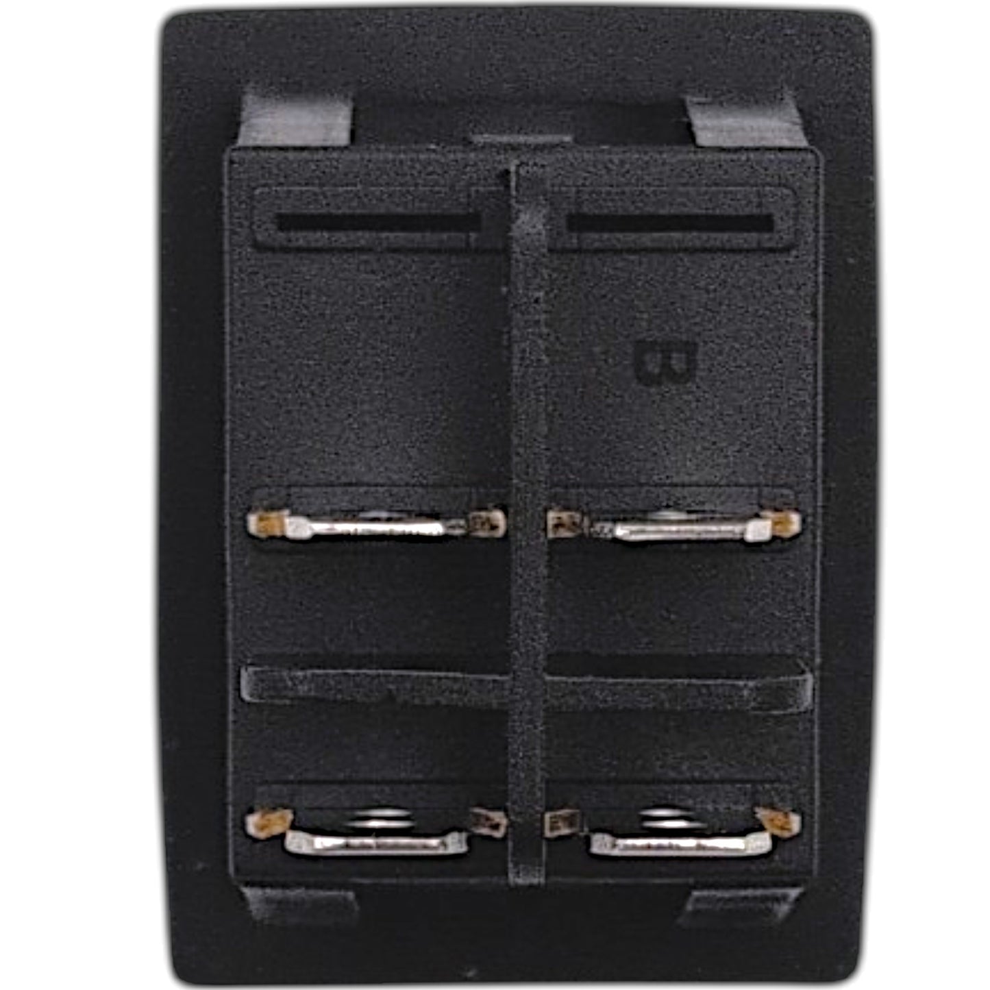 bottom of switch with 4 terminals