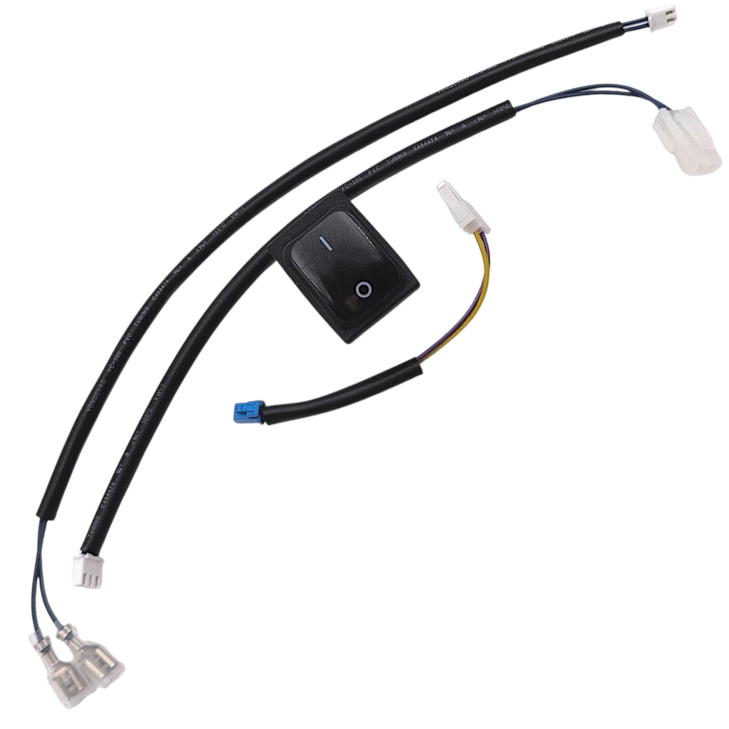 Golden technlogies freewheel (neutral) brake switch (Part Number: MBE-120A-BRKS) with all three included cables