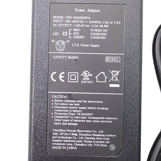Golden (GB120) lithium-Ion 2A Battery Charger MBE-120A-CHG