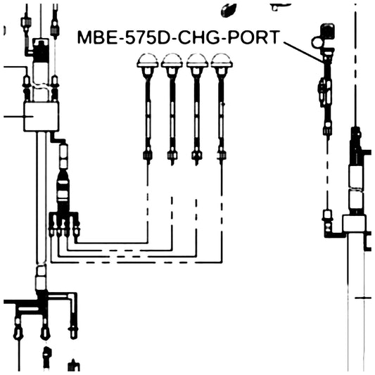Golden Technologies MBE-575D-CHG-PORT Port, Charger parts diagram