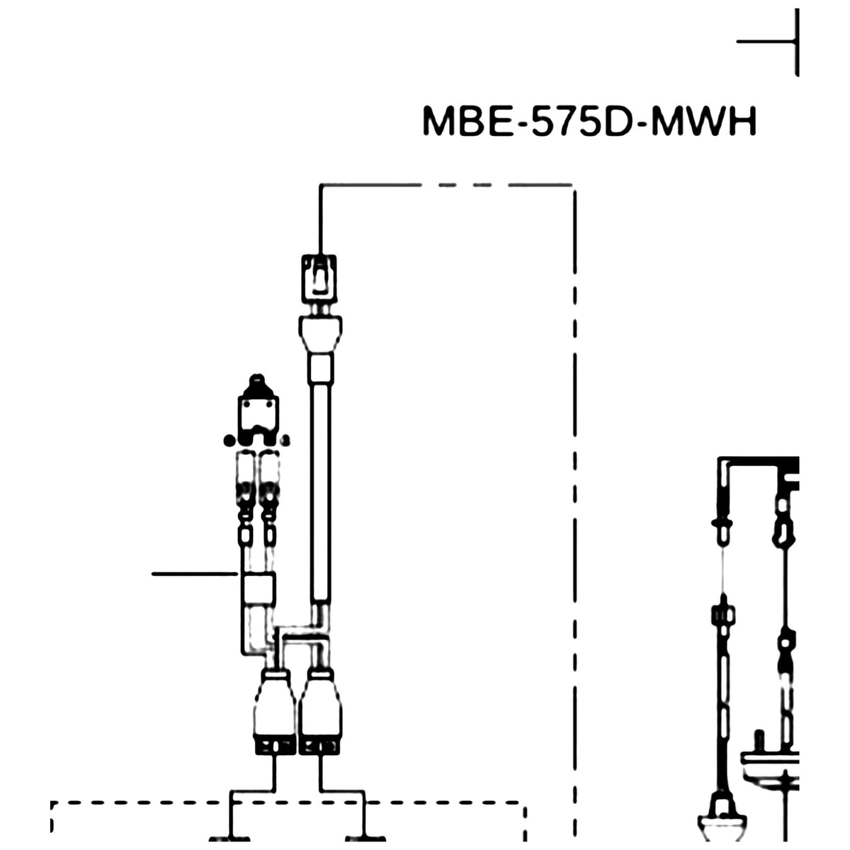 Golden Technologies MBE-575D-MWH Main Wire Harness GR575 parts diagram