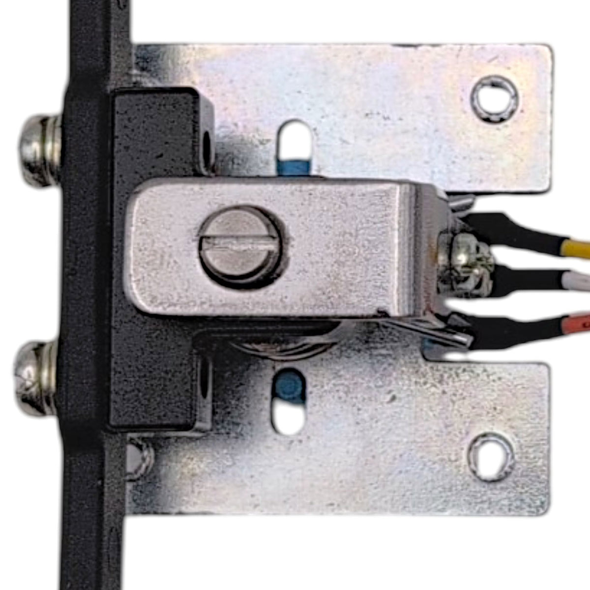 closeup of the assembly