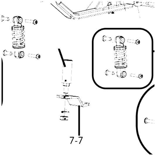 Golden Technologies MBH-440-STR-PLATE Steering Plate For GC440 A & C parts diagram