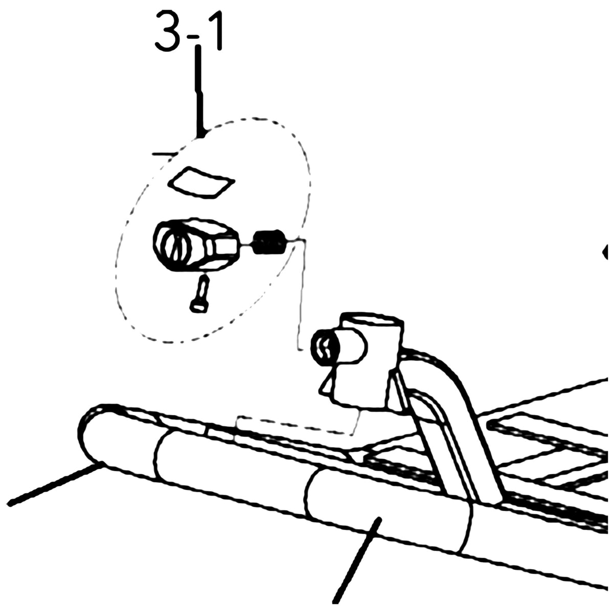 Golden Technologies MBH-BTLK Knob, Tiller Locking(above Wheel) For Buzz And Buzz Xl GB116 & Literiders 110/140/111/141 parts diagram