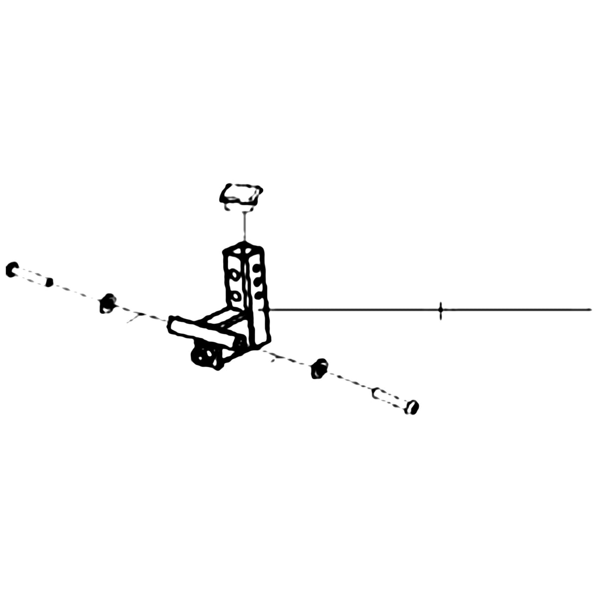 Golden Technologies MBH-COFPBR Bracket, Footplate For Compass GP600M parts diagram