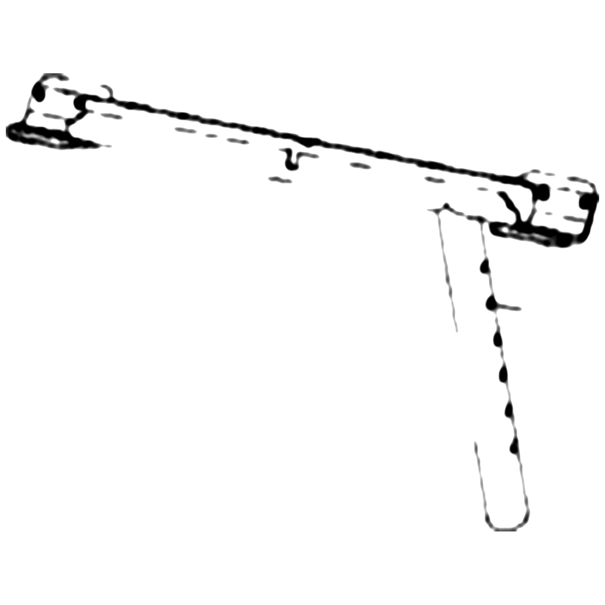 Golden Technologies MBH-CORECSF Rail, Seat Receiver 3 Notch For Compass GP600M/GP620M parts diagram