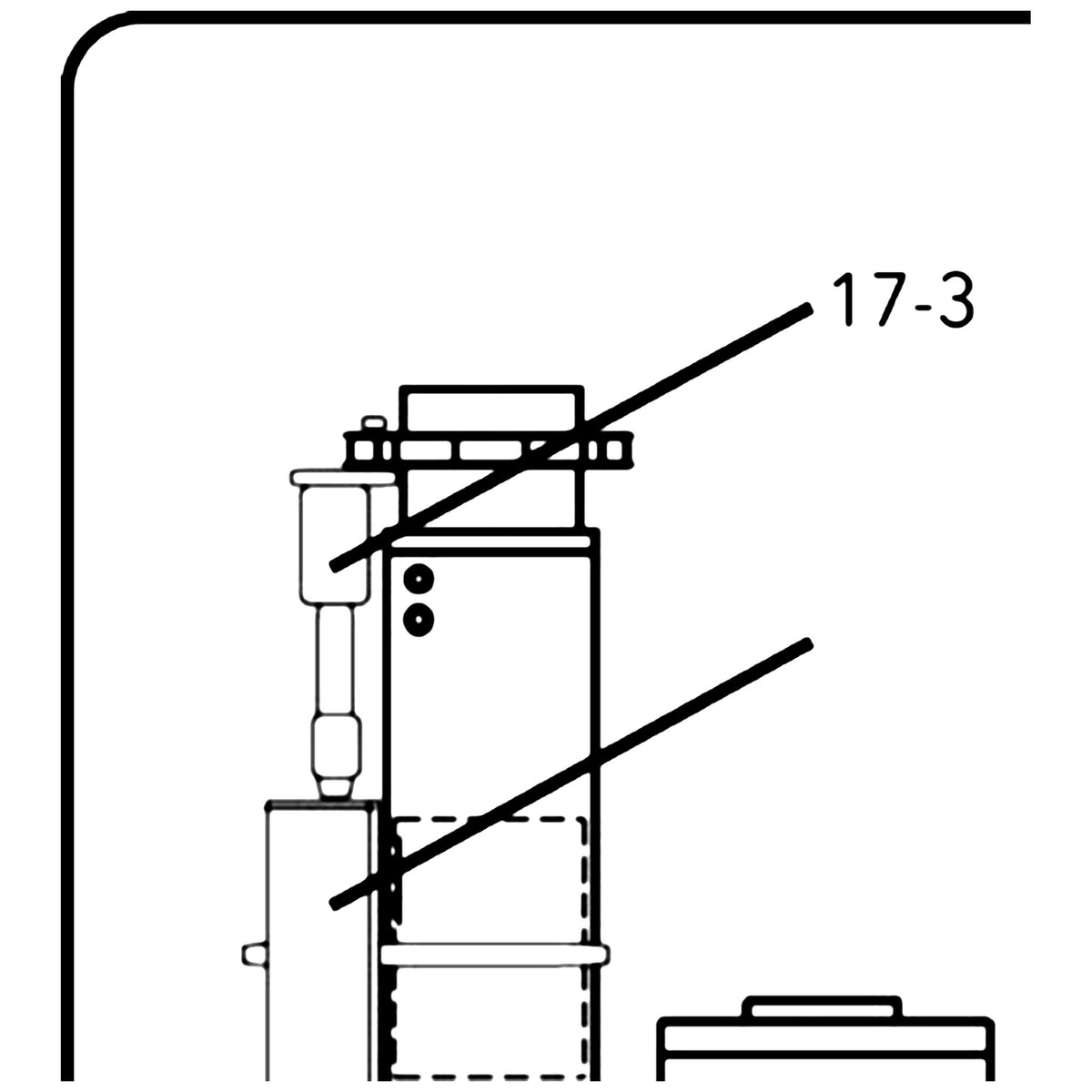 Golden Technologies MBH-PSL-BRKT-2 Bracket, Power Seat For MBX-C40-SSA GC240/340/440 parts diagram