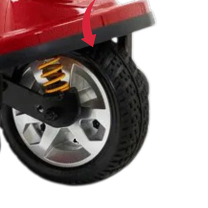 Golden Technologies 9" Companion 3-Wheel Scooter Front Wheel - MBW-C40-MAG-AL-F9