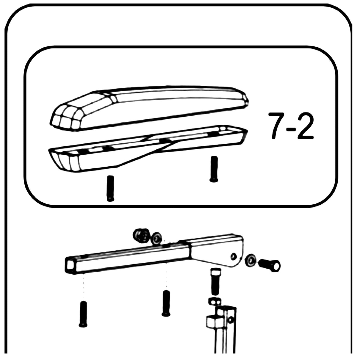 Golden Technologies MBX-121A-APAD Arm Pad Assembly parts diagram