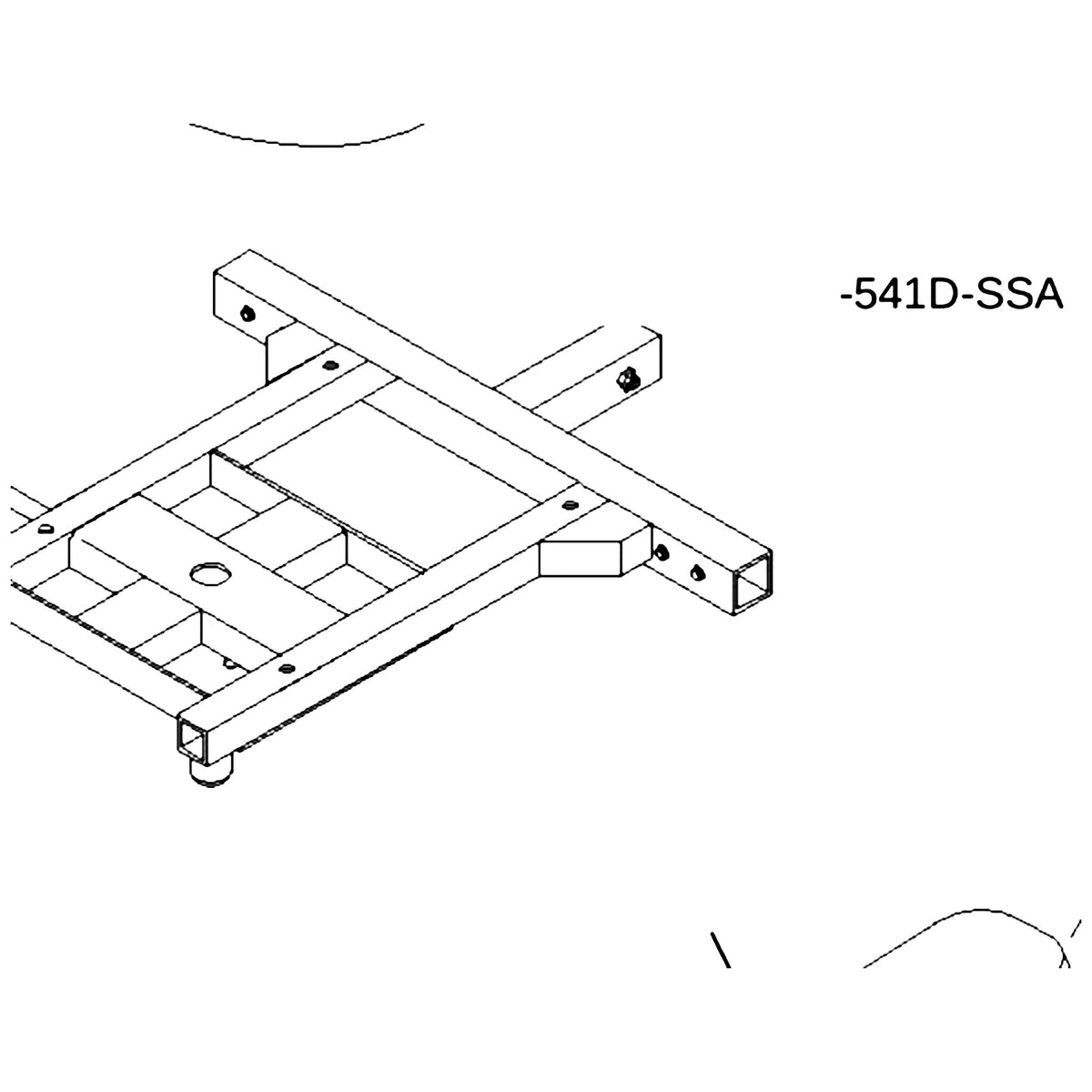 Golden Technologies MBX-541D-SSA Swivel Seat parts diagram